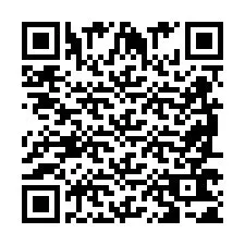 QR-код для номера телефона +2698761579