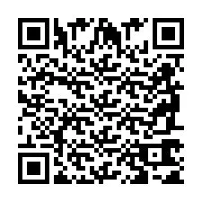 Código QR para número de teléfono +2698761580