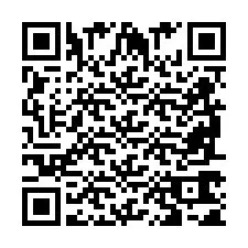 QR код за телефонен номер +2698761587