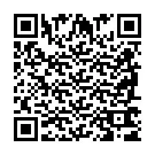 QR Code for Phone number +2698761624
