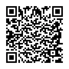 QR Code for Phone number +2698761678