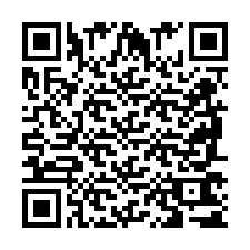 QR Code for Phone number +2698761734