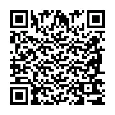 QR-код для номера телефона +2698761772