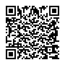 QR Code pour le numéro de téléphone +2698761796