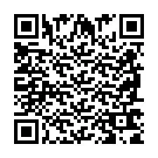 QR Code for Phone number +2698761858