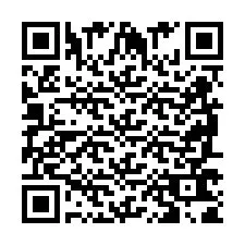 QR Code for Phone number +2698761874