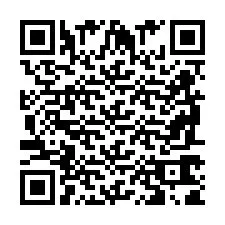 電話番号のQRコード +2698761885