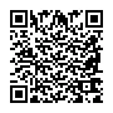 QR Code for Phone number +2698761897