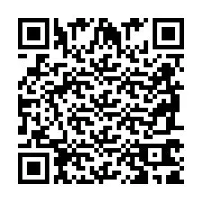 QR-koodi puhelinnumerolle +2698761900