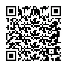 QR код за телефонен номер +2698761918