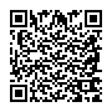 QR-koodi puhelinnumerolle +2698761938