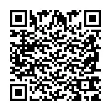 QR код за телефонен номер +2698761949