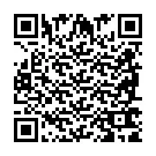 QR-koodi puhelinnumerolle +2698761962