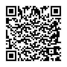 QR Code สำหรับหมายเลขโทรศัพท์ +2698761988