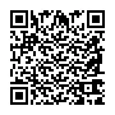 QR kód a telefonszámhoz +2698761989