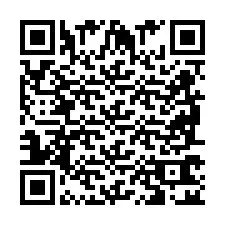 QR код за телефонен номер +2698762016