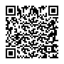 Código QR para número de teléfono +2698762020