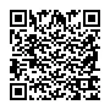 Código QR para número de teléfono +2698762029