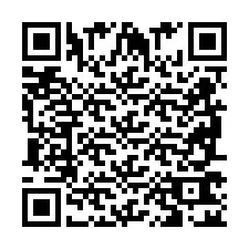 QR-код для номера телефона +2698762032