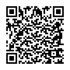 QR-код для номера телефона +2698762048