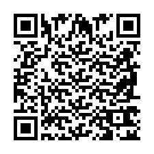 Código QR para número de teléfono +2698762049