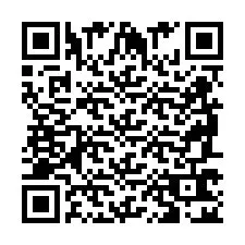 Código QR para número de teléfono +2698762050