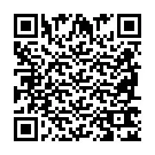 Código QR para número de teléfono +2698762063