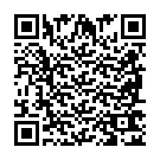 QR-Code für Telefonnummer +2698762066