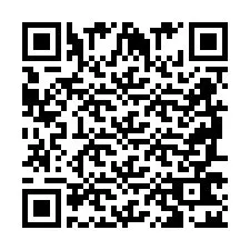 Código QR para número de teléfono +2698762074