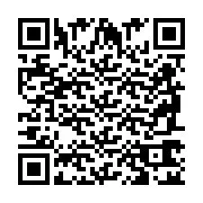 Código QR para número de telefone +2698762080