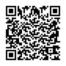 Código QR para número de teléfono +2698762084