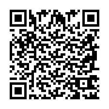 QR Code pour le numéro de téléphone +2698762114