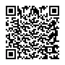 QR код за телефонен номер +2698762131