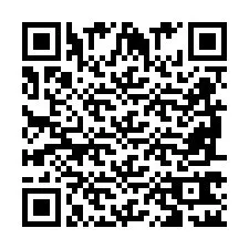 QR код за телефонен номер +2698762147