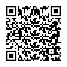 QR Code pour le numéro de téléphone +2698762160