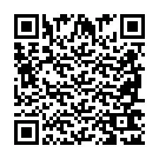 Código QR para número de telefone +2698762173