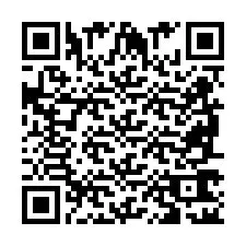 QR код за телефонен номер +2698762193