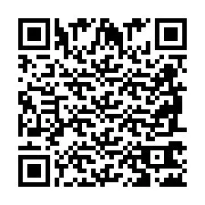 Código QR para número de teléfono +2698762204