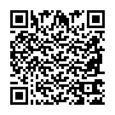 QR код за телефонен номер +2698762207