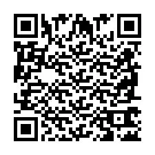 QR-код для номера телефона +2698762208