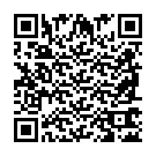 Código QR para número de teléfono +2698762209