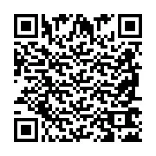 QR-code voor telefoonnummer +2698762239