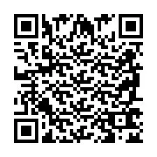 QR kód a telefonszámhoz +2698762460