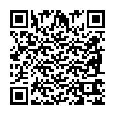 QR-код для номера телефона +2698762502