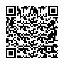 Código QR para número de teléfono +2698762507