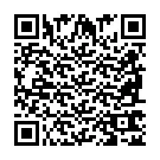 Código QR para número de teléfono +2698762543