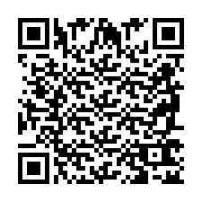 QR код за телефонен номер +2698762560