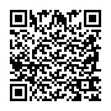 QR-code voor telefoonnummer +2698762564