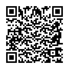 QR Code pour le numéro de téléphone +2698762587