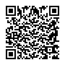 QR код за телефонен номер +2698762635